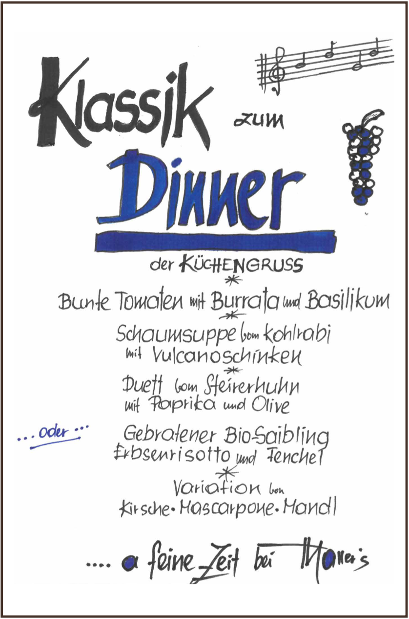 Klassik & Dinner „Bastien und Bastienne“